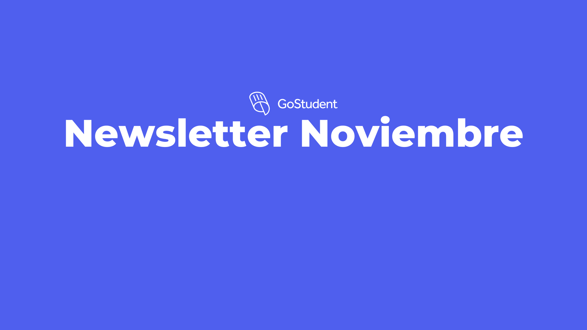 Newsletter Noviembre